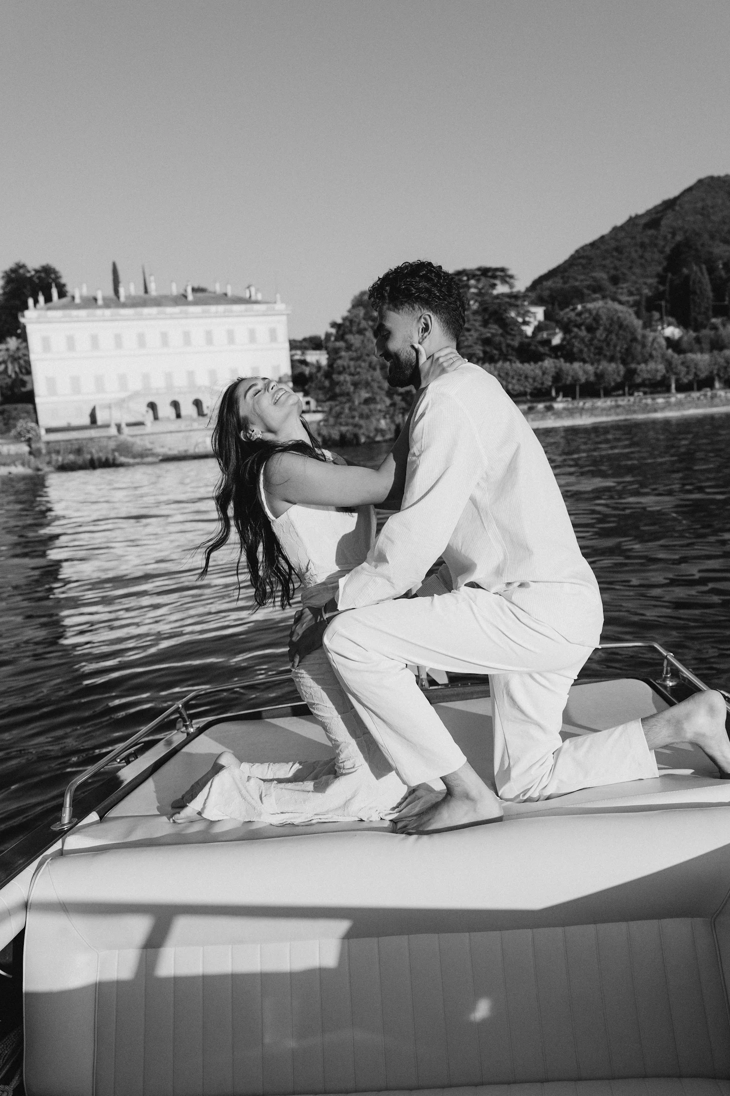 Romantic proposal setup