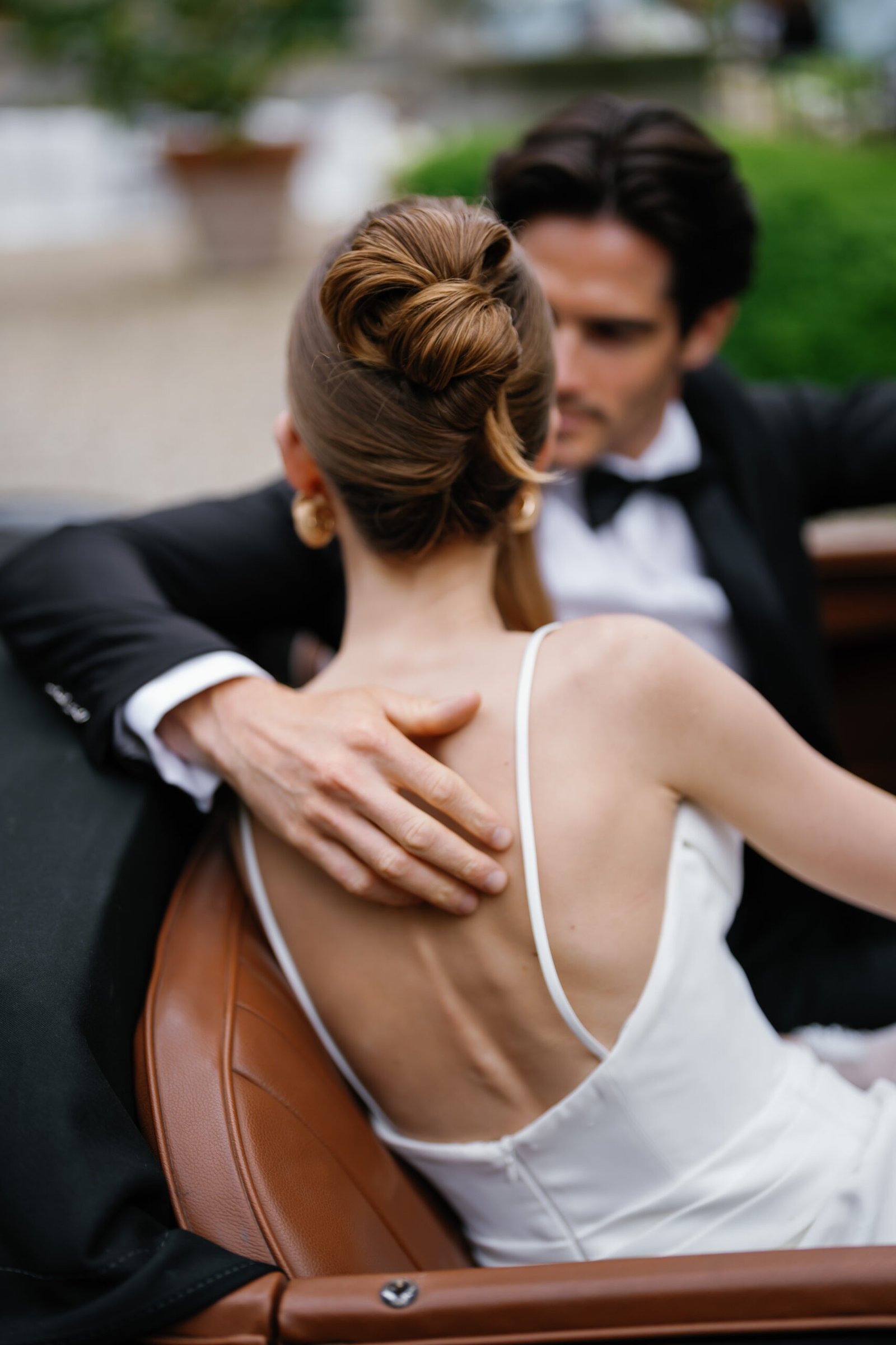 Visual style and premium positioning