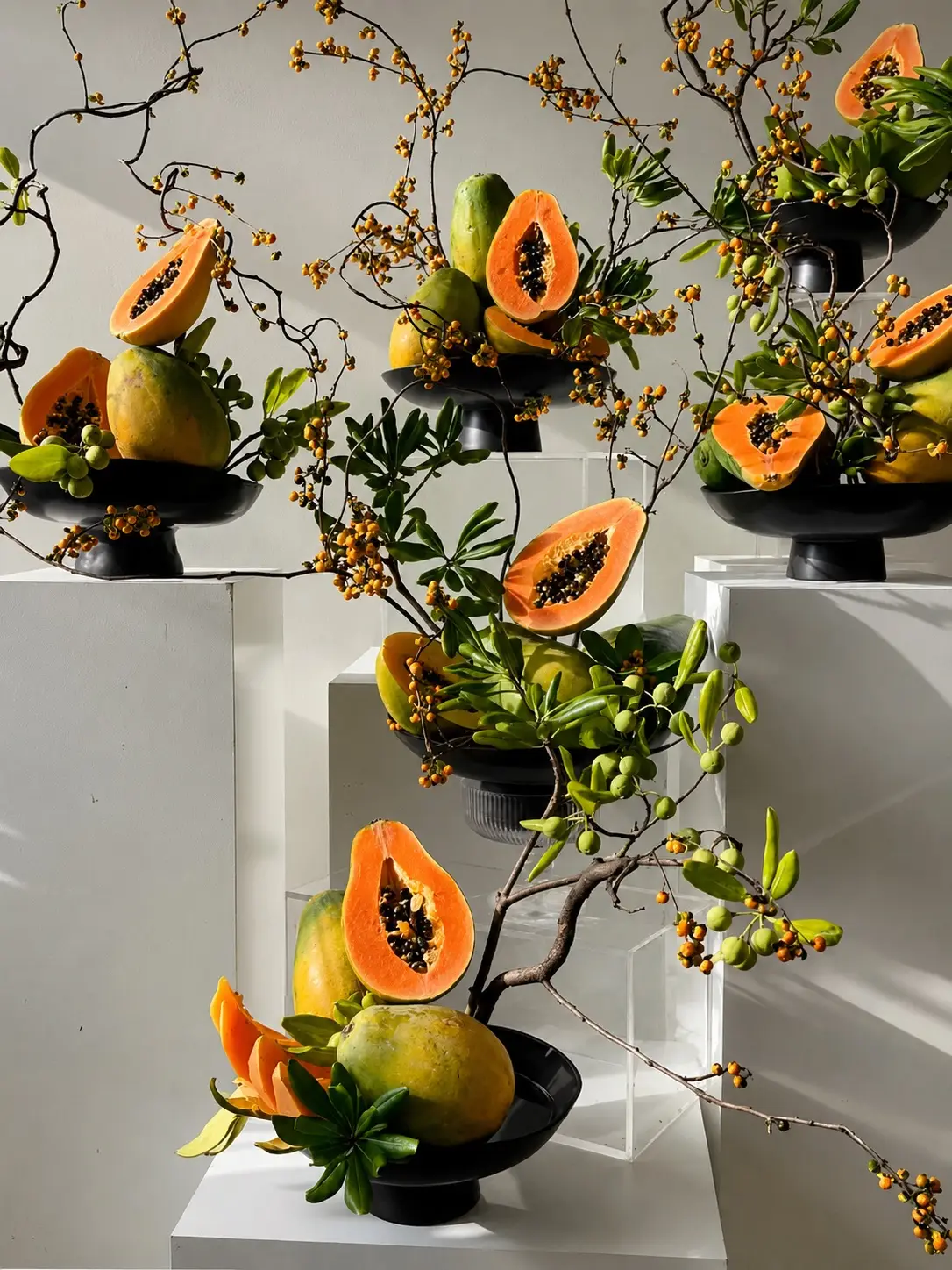 Luxury floral installations