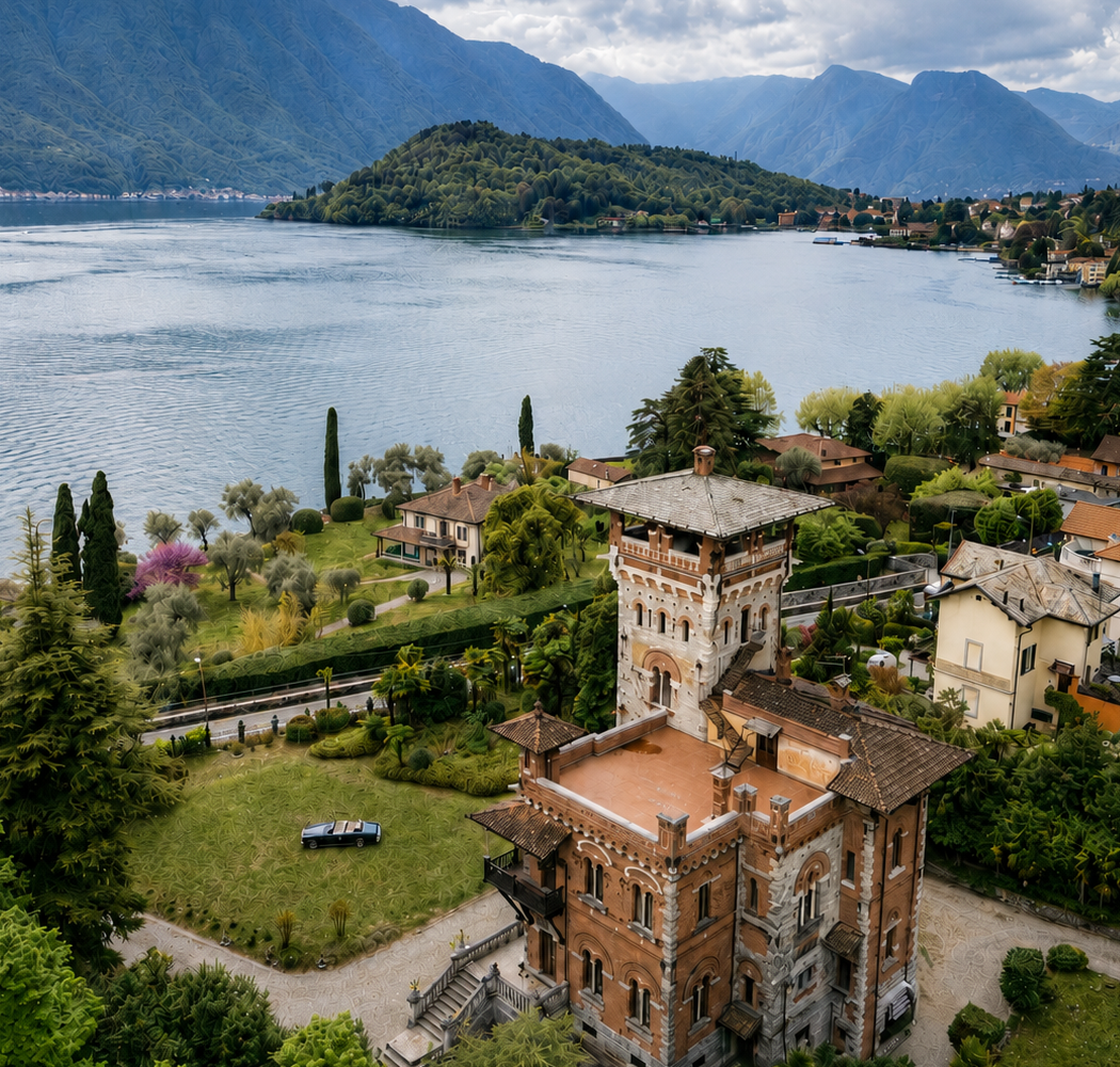 The Garden of Galatea Lake Como editorial experience