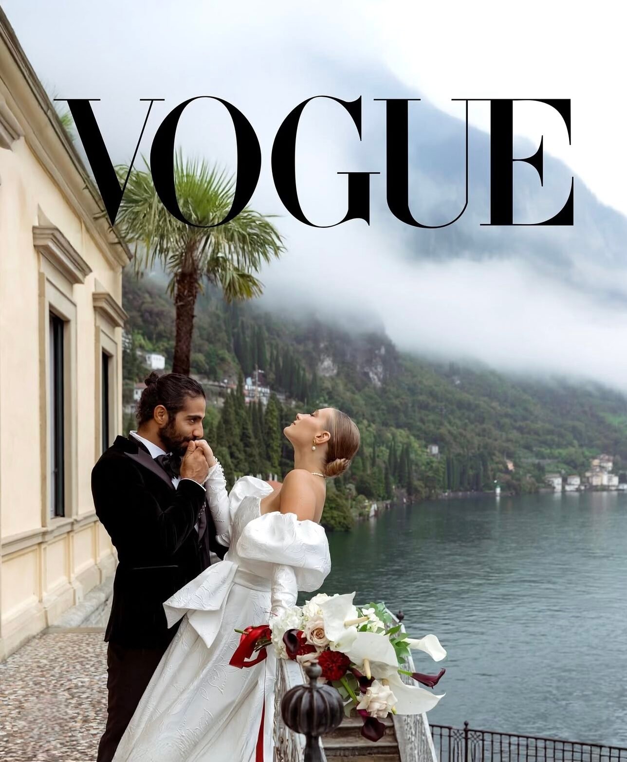 Publication example — Vogue wedding editorial style